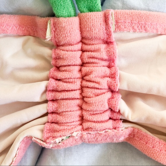 Juicy Couture Pink & Green Terrycloth Bikini Set - Picture 5 of 7